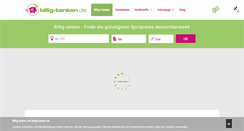 Desktop Screenshot of billig-tanken.de